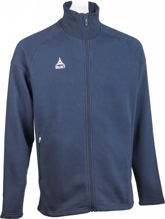 Select - Oxford V25 Jacket W. Zip - Navy blue