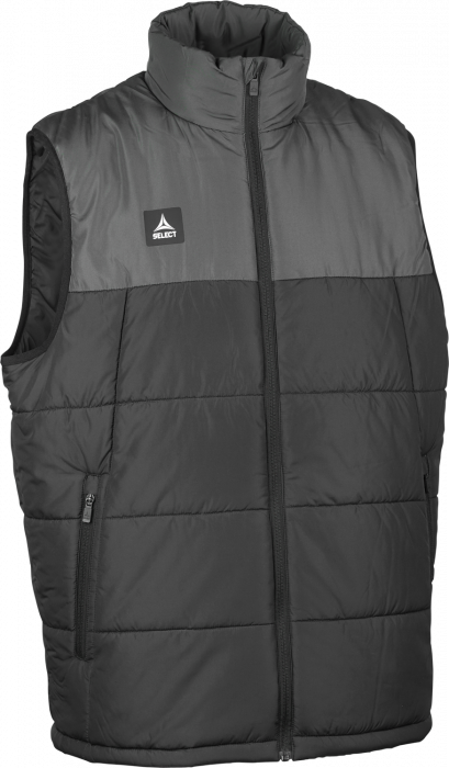 Select - Oxford V25 Padded Vest - Black & grey