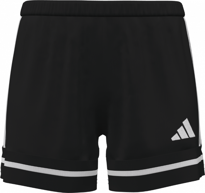 Adidas - Squadra 25 Shorts Dame Kort - Sort & hvid